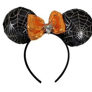 Spider Web Halloween Headband Disney ears